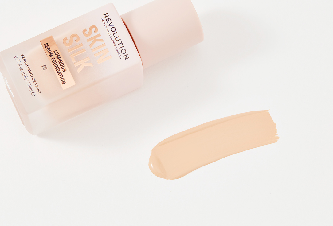 MakeUp Revolution ТОНАЛЬНАЯ ОСНОВА для лица Skin Silk