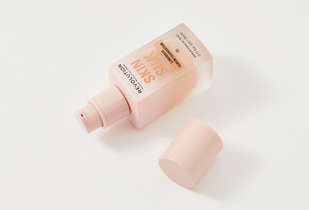 MakeUp Revolution ТОНАЛЬНАЯ ОСНОВА для лица Skin Silk