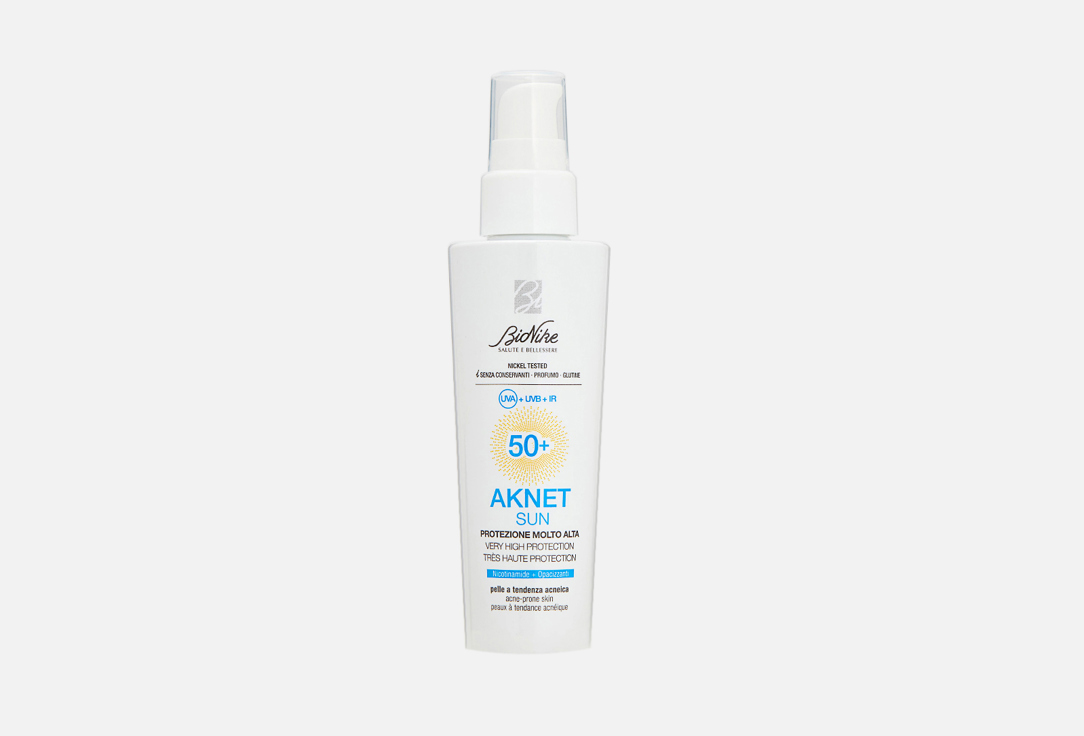 BioNike MATTIFYING ACNE-PRONE FACE FLUID SPF 50+ AKNET