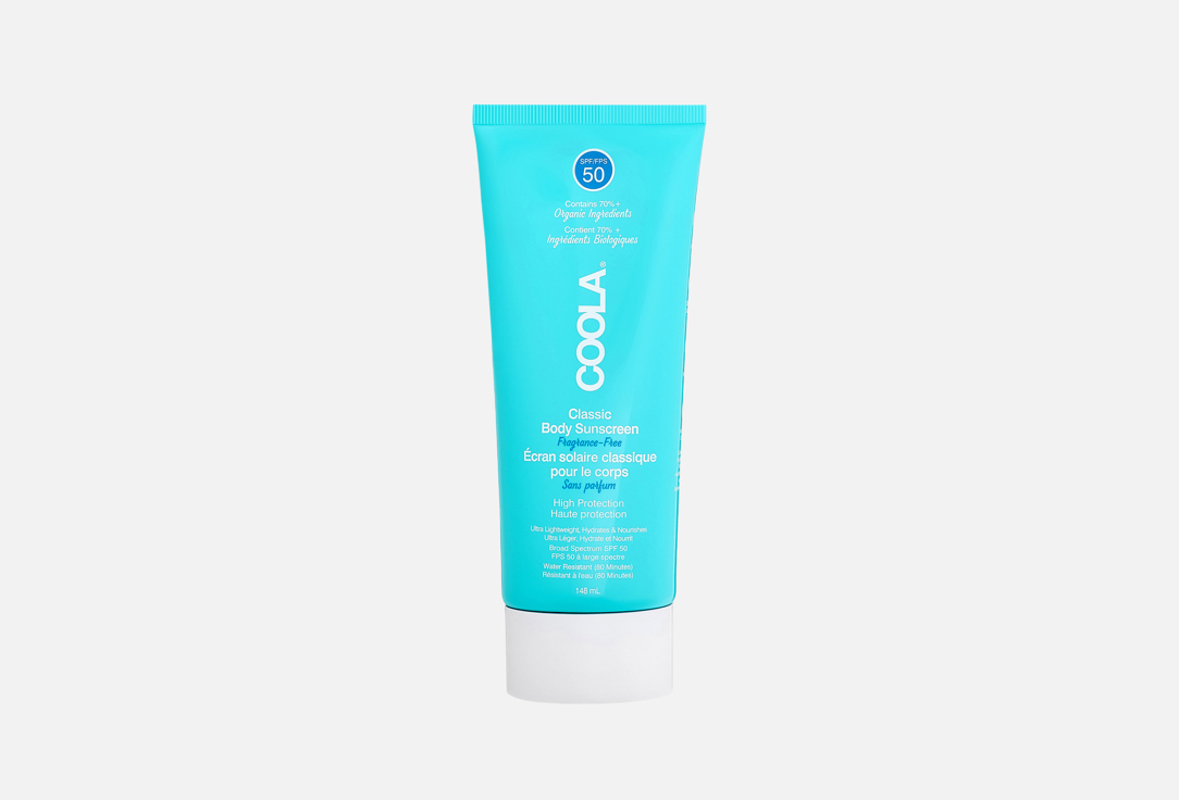COOLA Body Lotion SPF50 Classic Sunscreen Fragrance Free