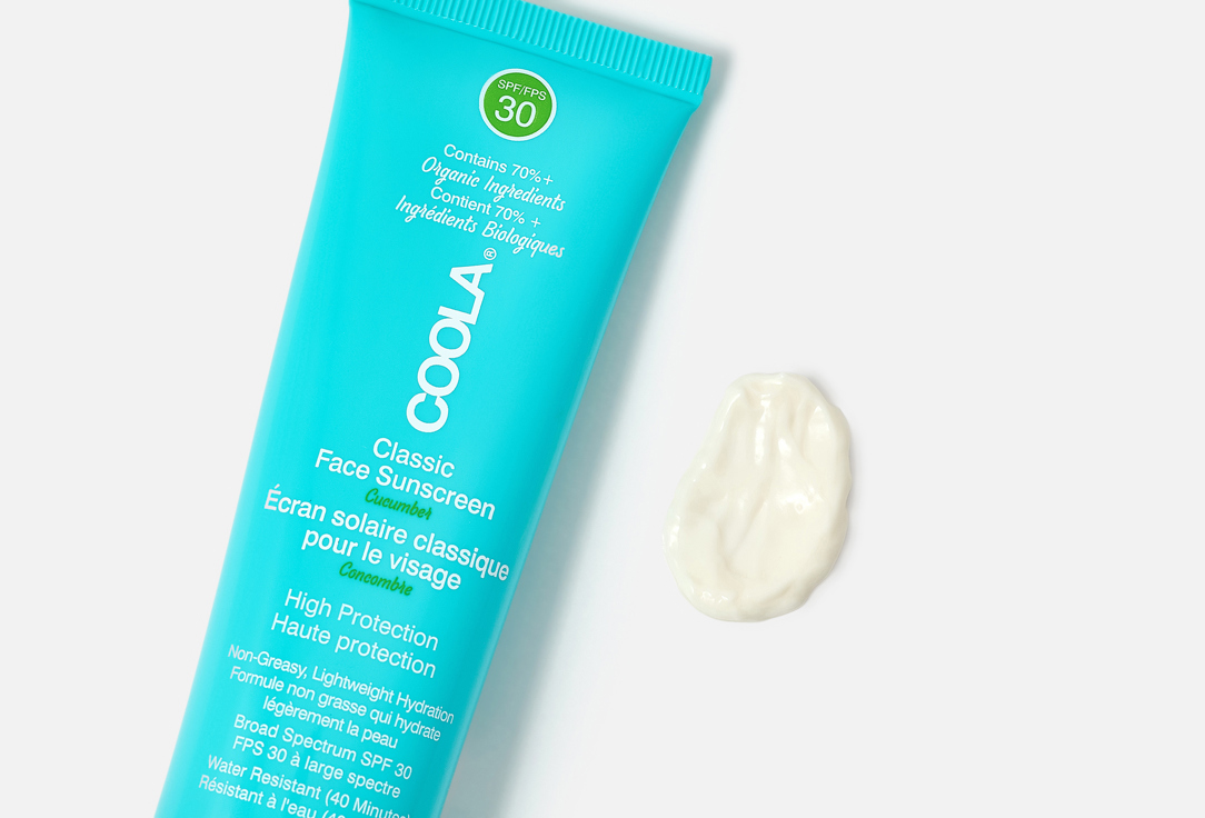 COOLA Face Lotion SPF30 Classic Sunscreen Cucumber