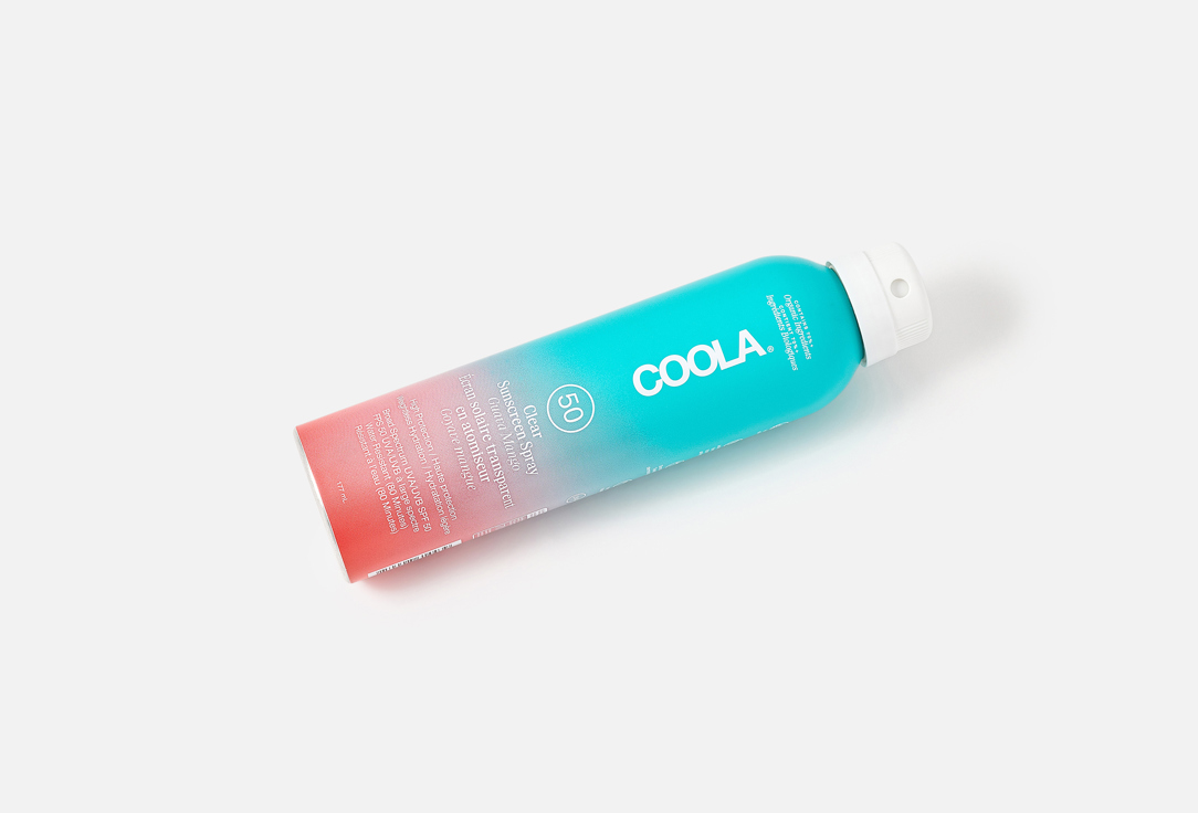 COOLA Sunscreen Body Spray SPF50 Classic Sunscreen Spray Guava Mango