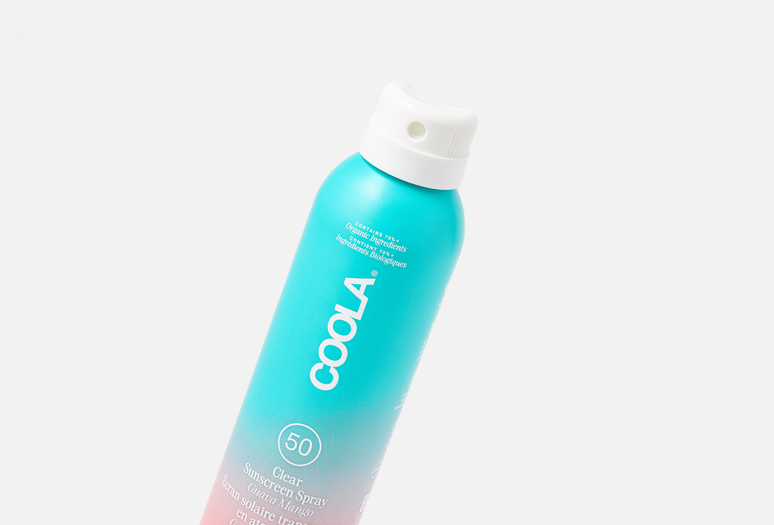 COOLA Sunscreen Body Spray SPF50 Classic Sunscreen Spray Guava Mango