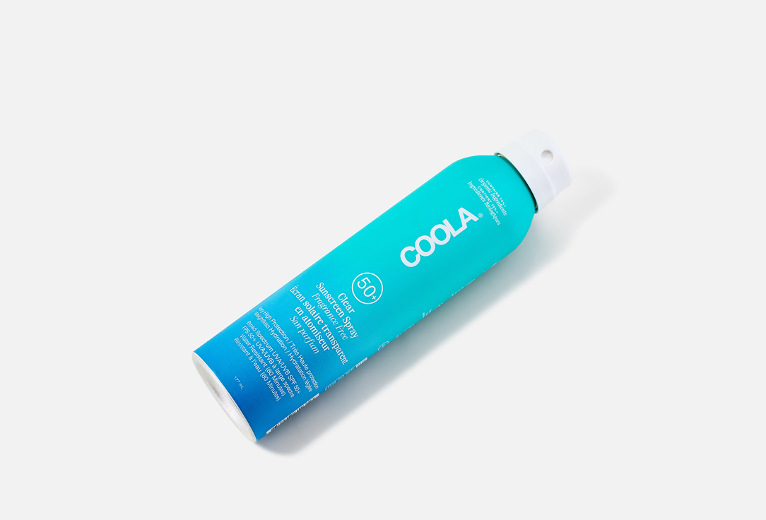 COOLA Body Spray SPF50 Classic Sunscreen Spray Unscented