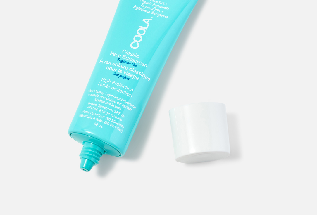COOLA Face Lotion SPF50 Classic Sunscreen Fragrance Free