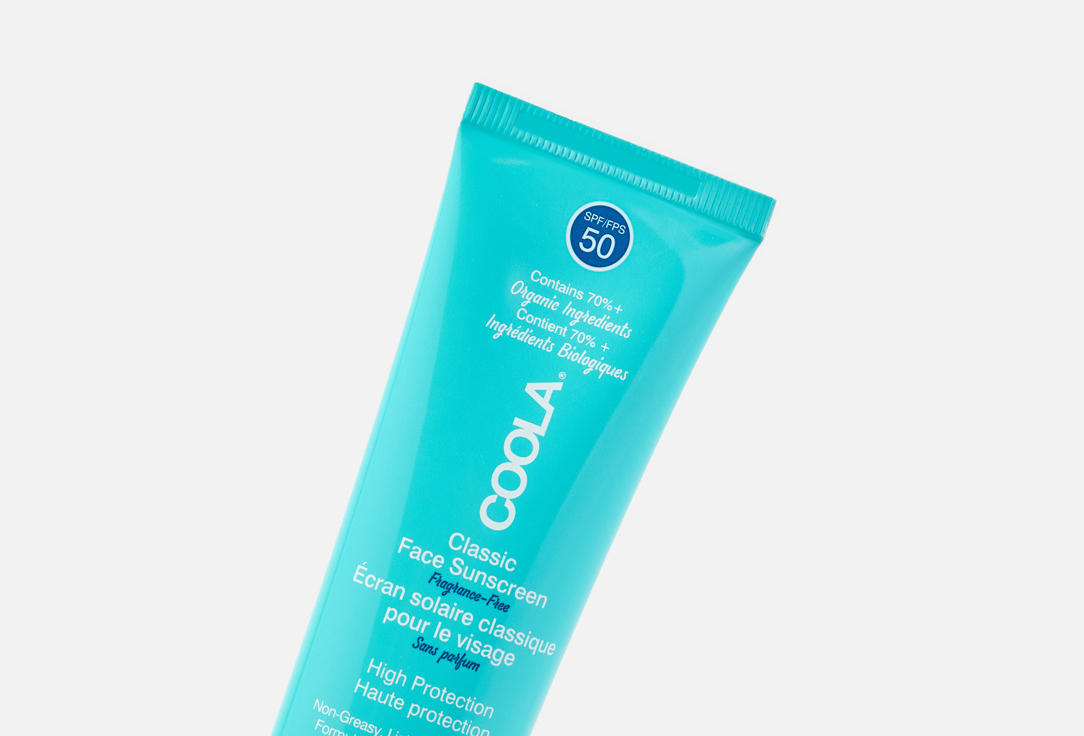 COOLA Face Lotion SPF50 Classic Sunscreen Fragrance Free