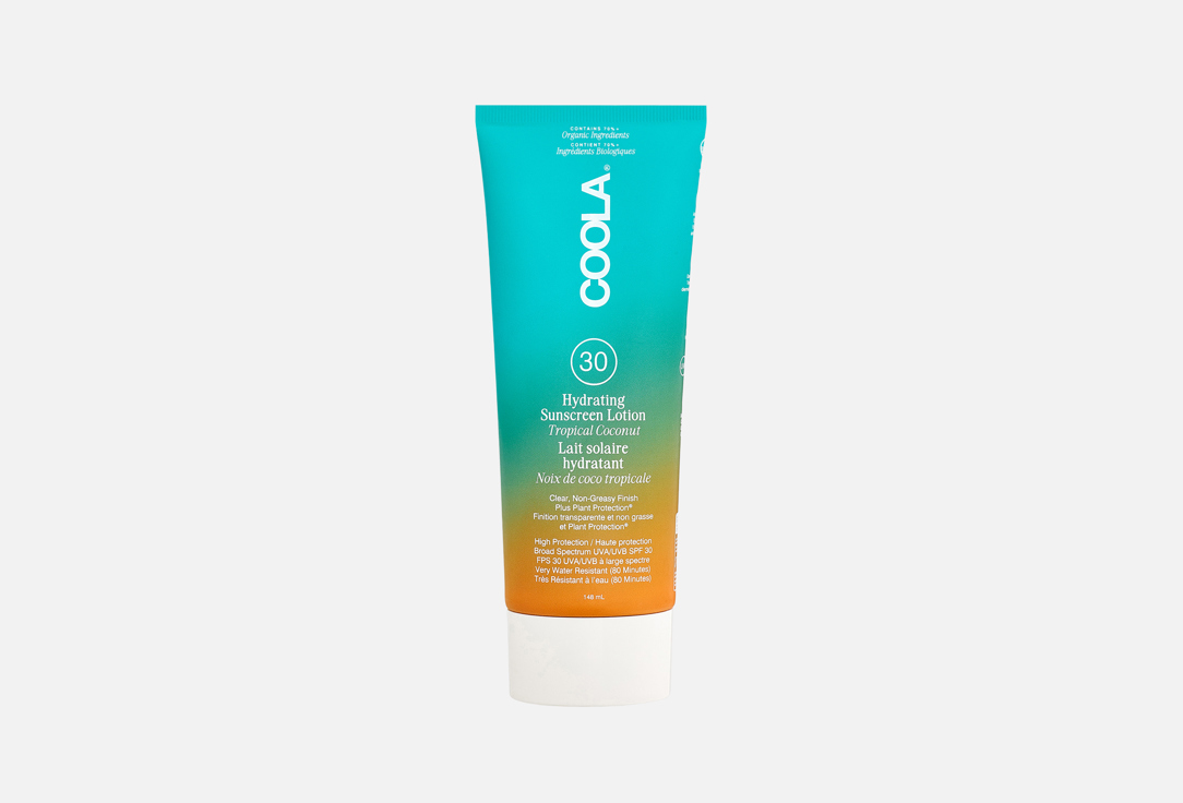COOLA Body Lotion SPF30 Classic Sunscreen Tropical Coconut