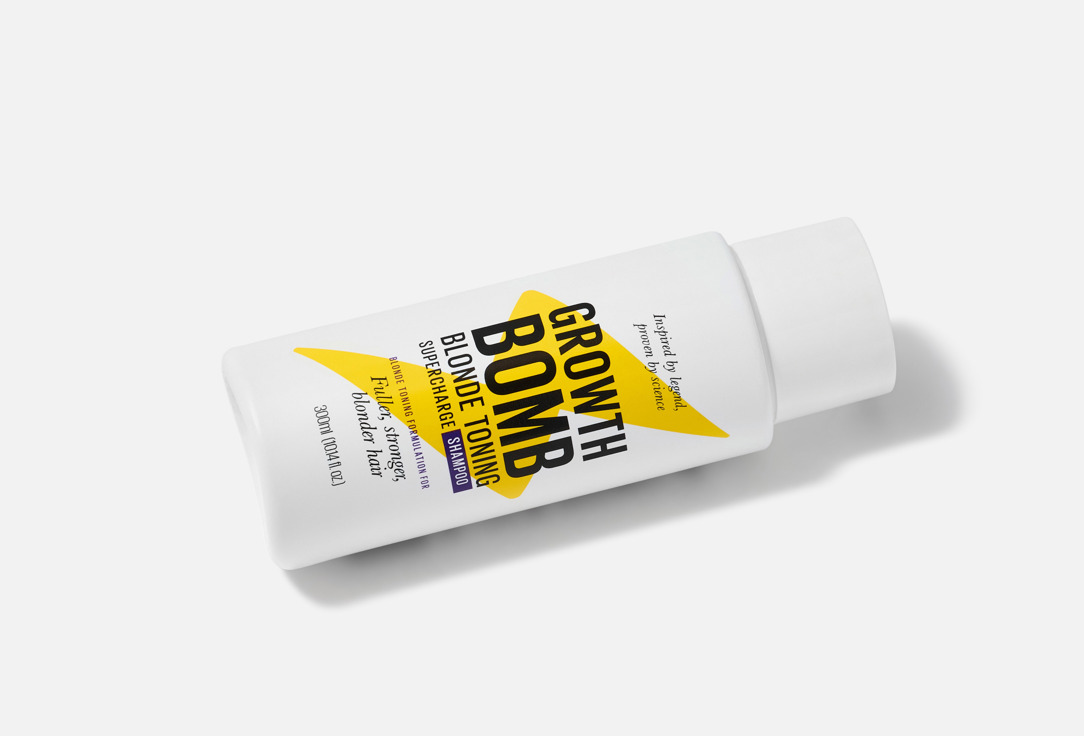 Growth Bomb Shampoo Blonde toning supercharge 300 ml Growth Bomb Shampoo Blonde toning supercharge