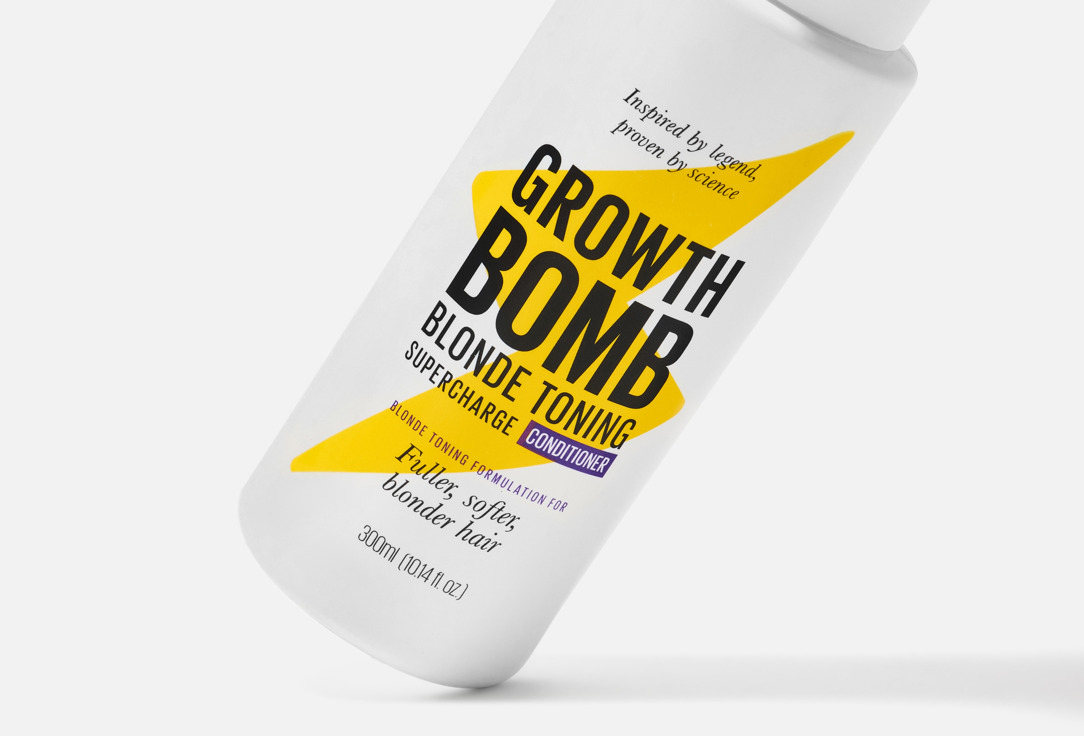Growth Bomb Hair conditioner Blonde toning supercharge 300 ml Growth Bomb Hair conditioner Blonde toning supercharge