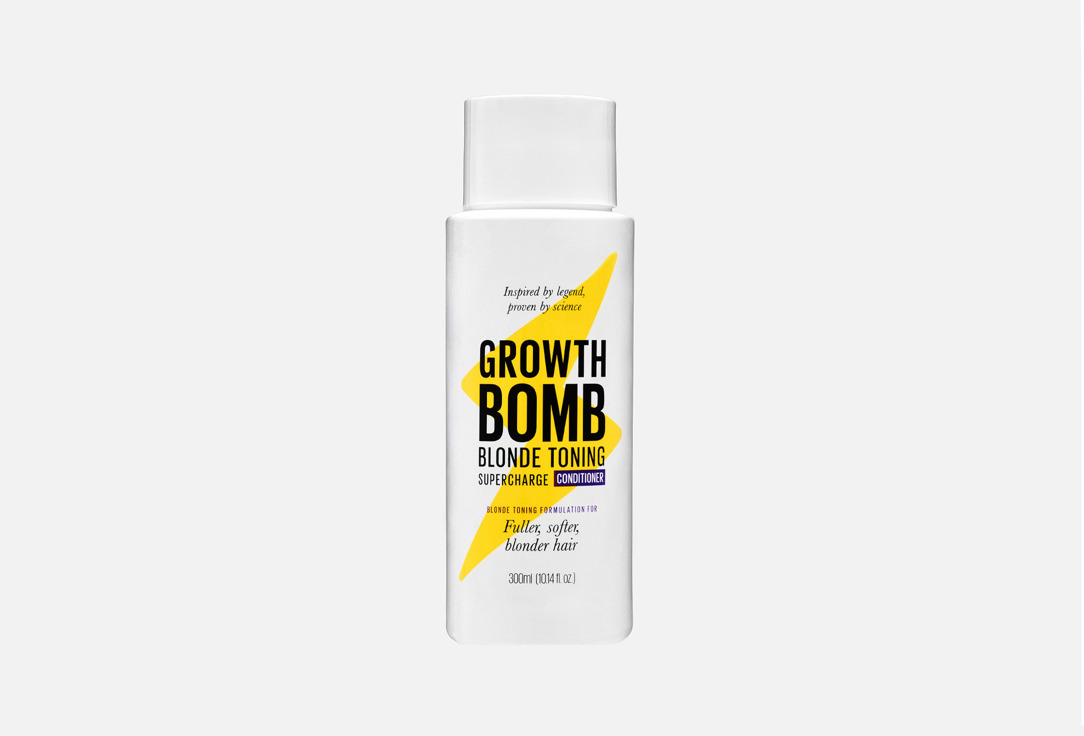 Growth Bomb Hair conditioner Blonde toning supercharge 300 ml Growth Bomb Hair conditioner Blonde toning supercharge