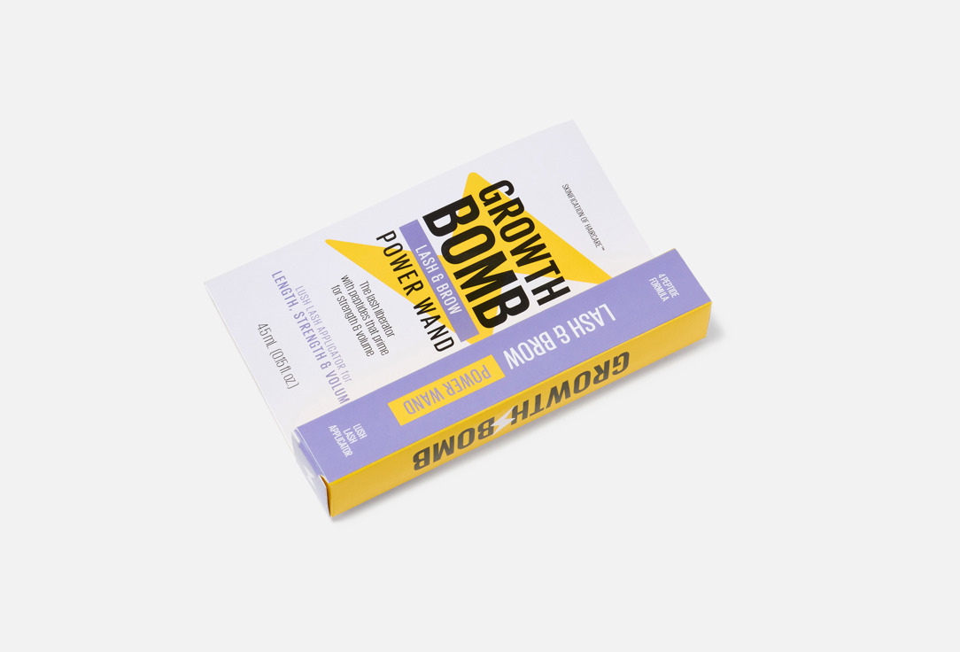 Growth Bomb Eyelash & eyebrow serum Power wand