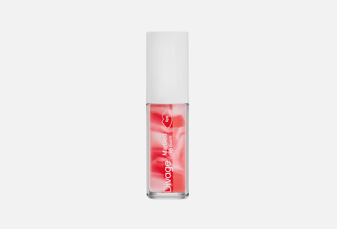 Divage lip balm Marbled 02, Cold pink 4 ml Divage lip balm Marbled
