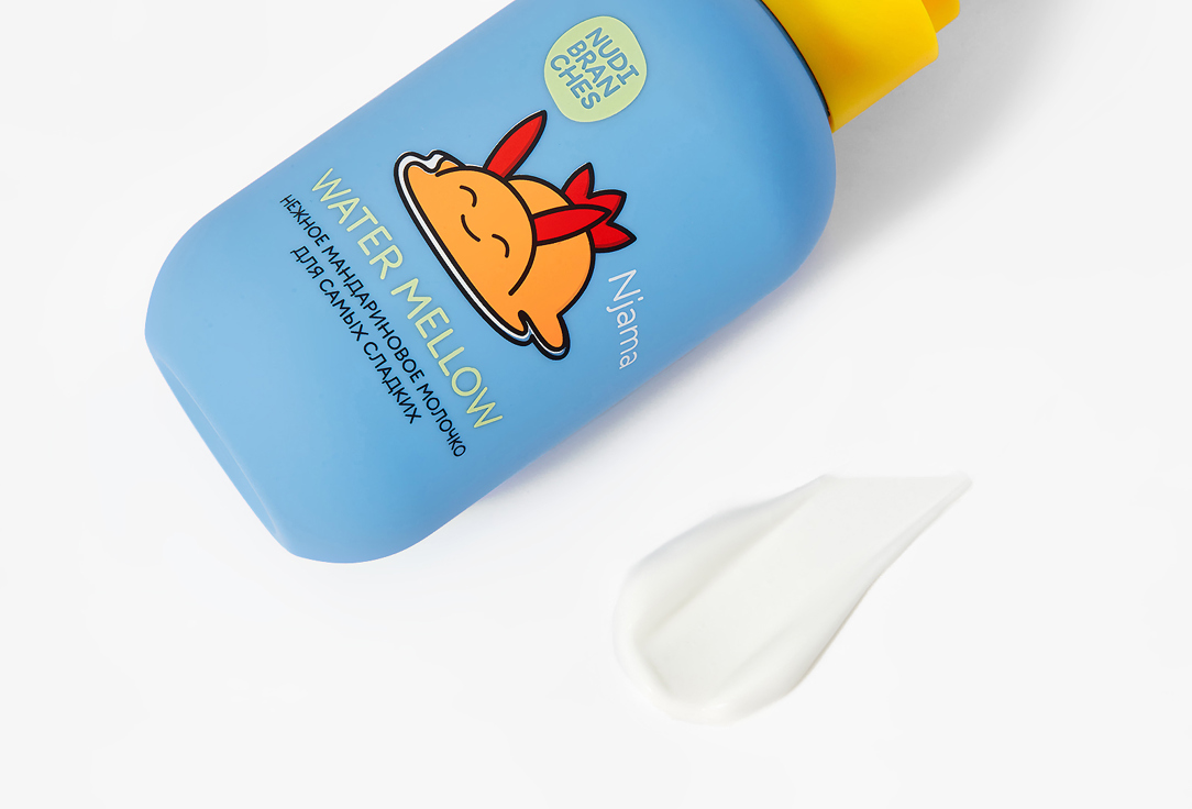 Nudibranches Gentle body milk Water Mellow Bouncing Tangerine Sweet