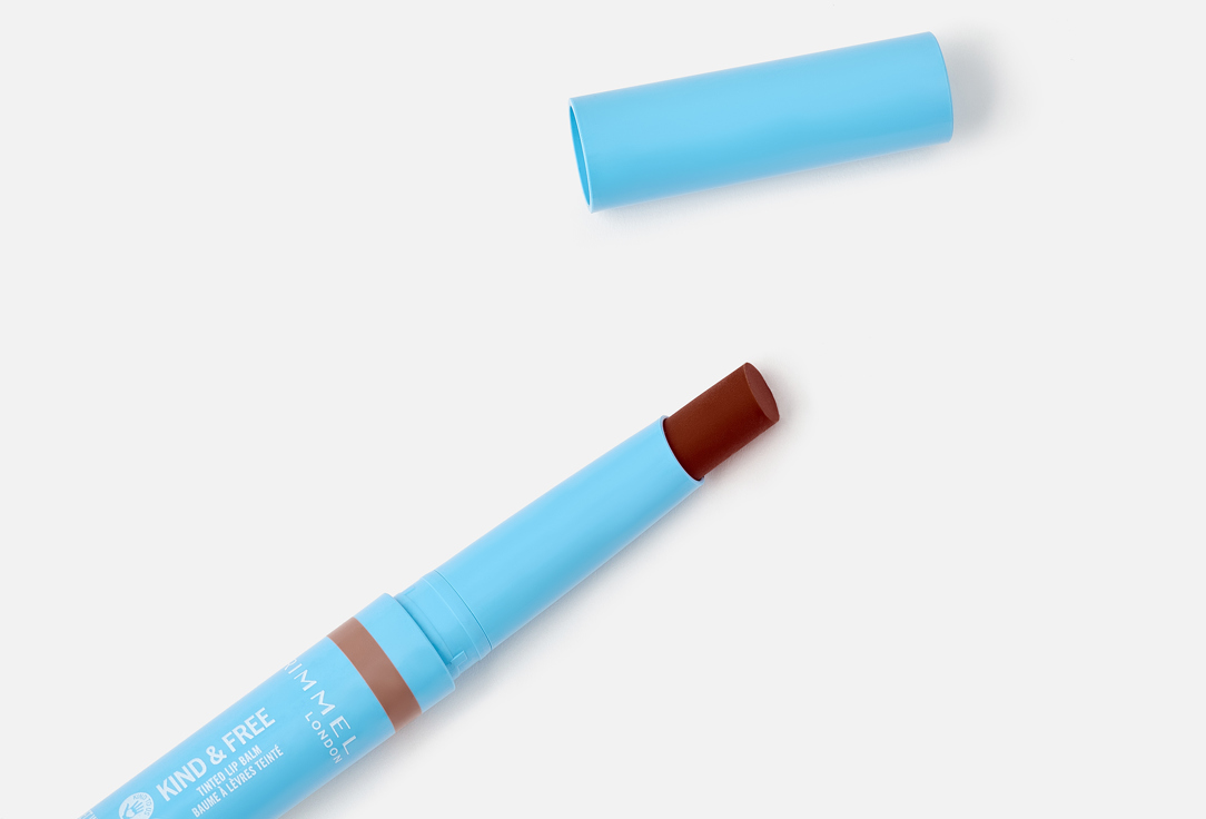 Rimmel Tinted Lip Balm Kind & Free 002, Natural apricot 1.7 g Rimmel Tinted Lip Balm Kind & Free