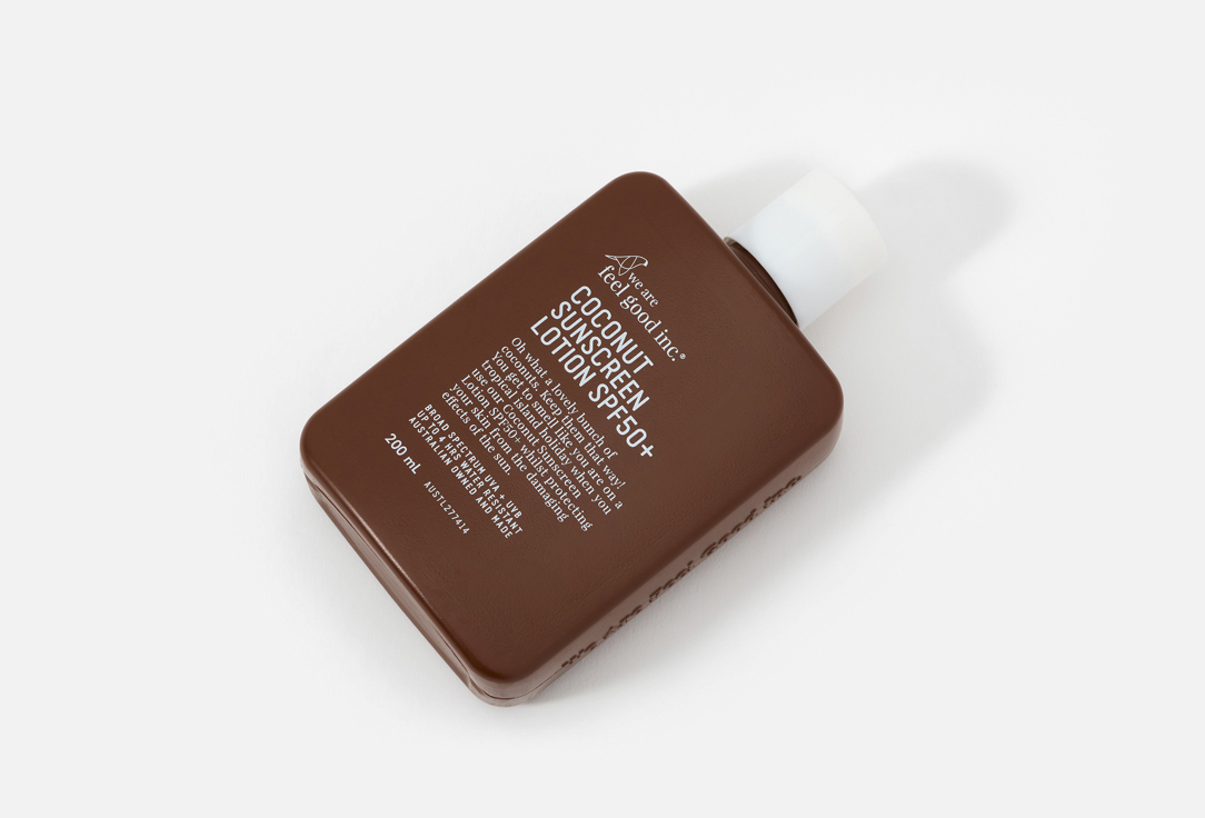 وي آر فيل جود إنك. لوشن واقي من الشمس SPF50+ كوكونت