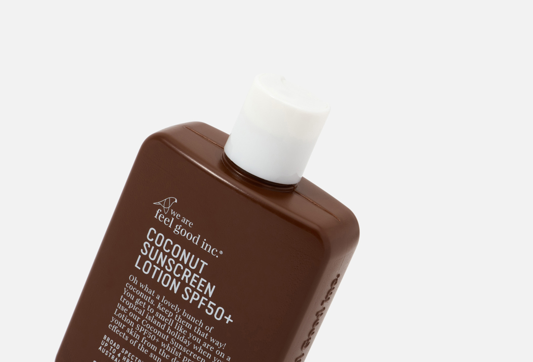 وي آر فيل جود إنك. لوشن واقي من الشمس SPF50+ كوكونت