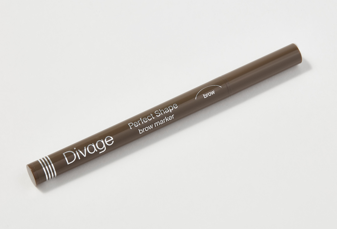 Divage Eyebrow marker perfect shape 04, Dark brown 0.5 ml Divage Eyebrow marker perfect shape