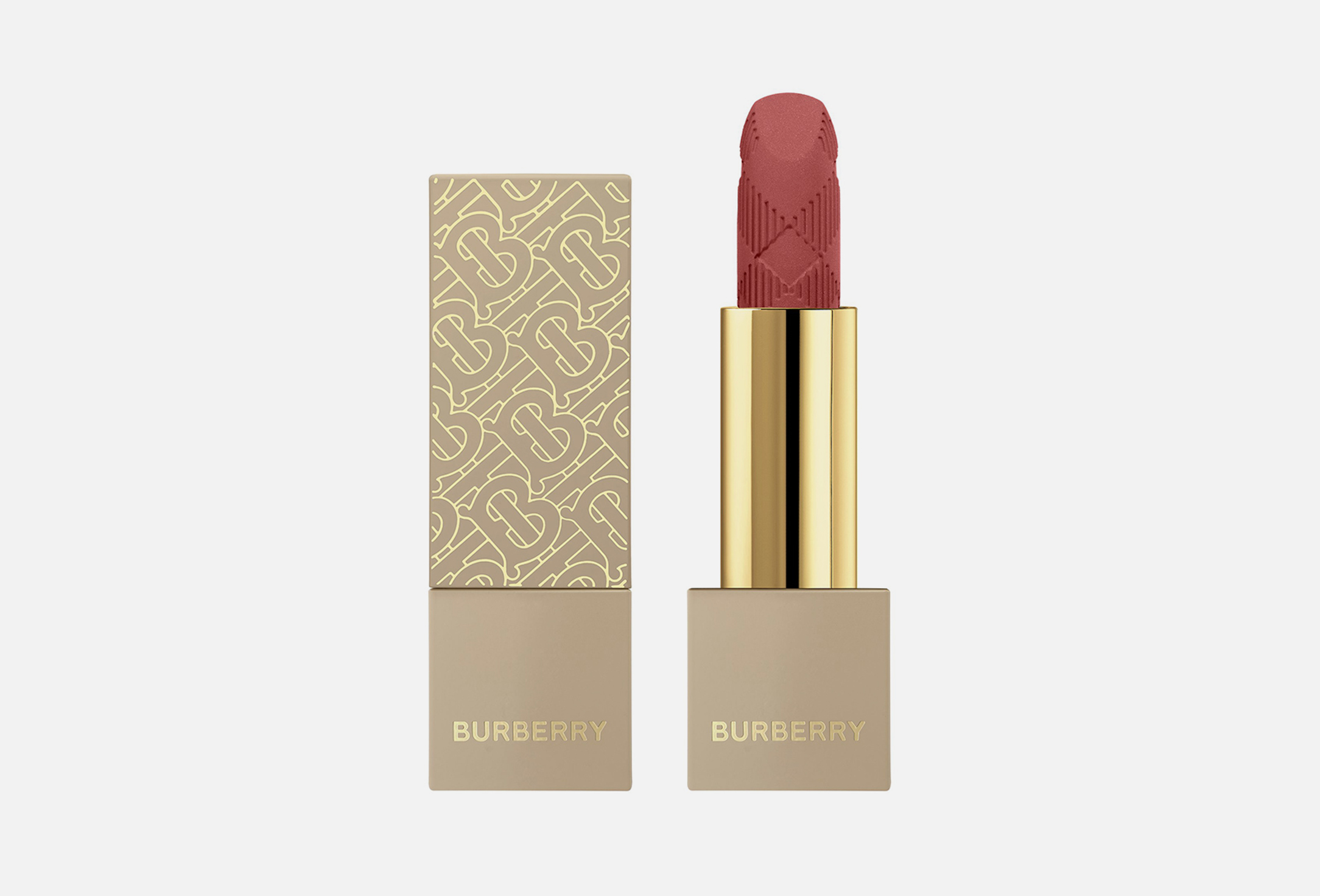 Golden TB Monogram Collection - Kisses  3.3 39, Dusty pink