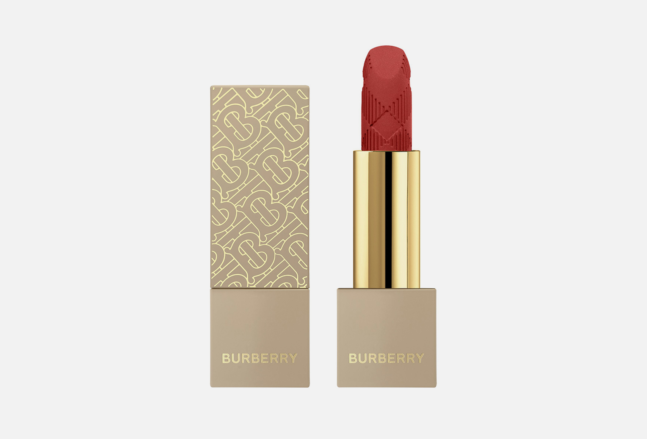 Golden TB Monogram Collection - Kisses 3.3 117, Burnished red