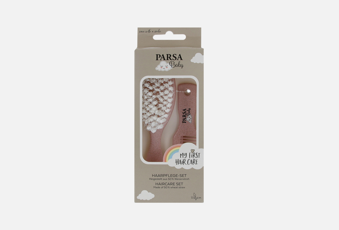 PARSA Baby hair Brush & Comb My first Haircare 2 pcs PARSA Baby hair Brush & Comb My first Haircare