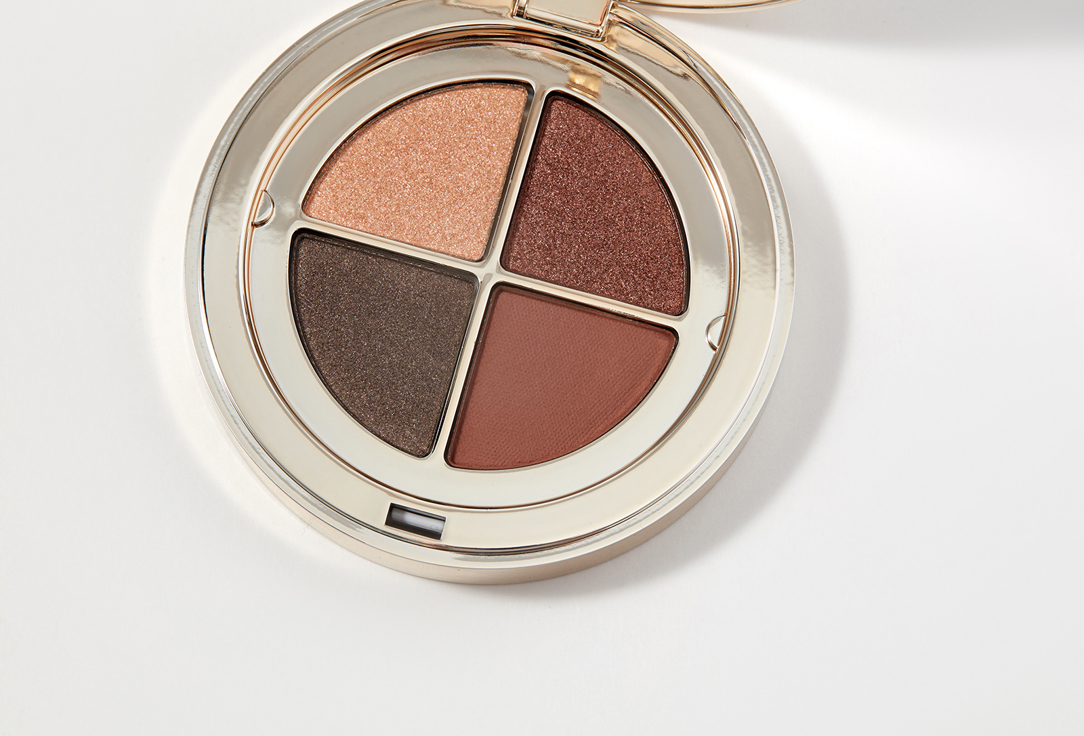 Clarins Eyeshadow Palette Eye Quartet Palette 10, Maple gradation 4.2 g Clarins Eyeshadow Palette Eye Quartet Palette