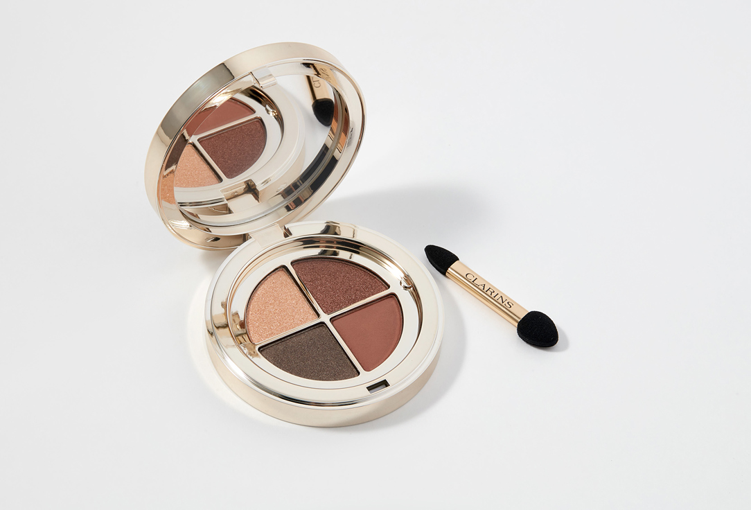 Clarins Eyeshadow Palette Eye Quartet Palette 10, Maple gradation 4.2 g Clarins Eyeshadow Palette Eye Quartet Palette