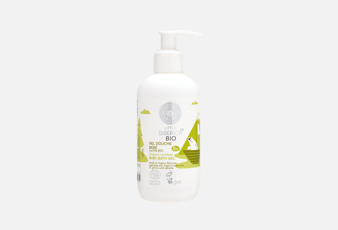 Natura Siberica Baby bath gel, Organic certified