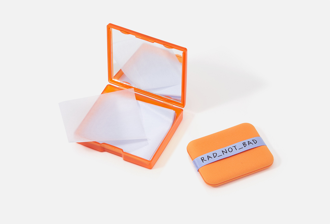 RAD Mattifying Face Blotting Papers with Sponge Grease Away The Heartache Blotting Paper