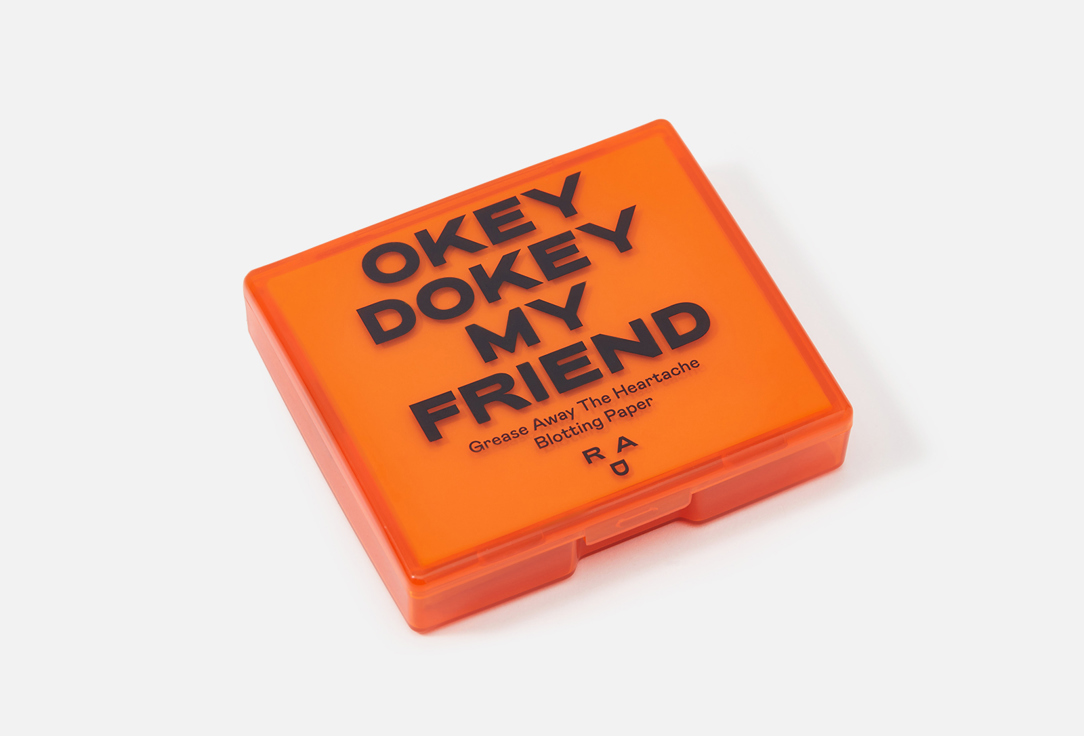 RAD Mattifying Face Blotting Papers with Sponge Grease Away The Heartache Blotting Paper