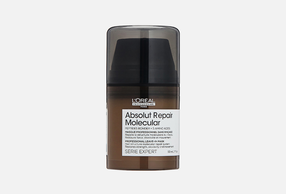 LOreal professionnel Repairing Leave‑in Hair Mask Absolut Repair Molecular Leave‑in Mask 50 ml LOreal professionnel Repairing Leave‑in Hair Mask Absolut Repair Molecular Leave‑in Mask
