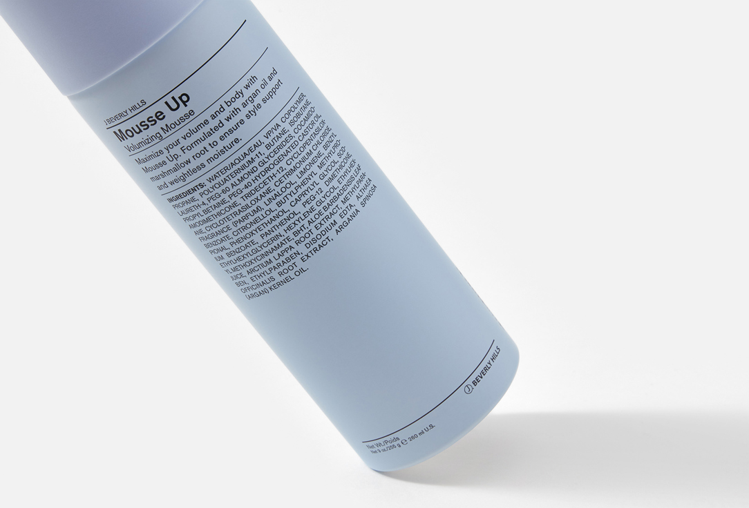 J BEVERLY HILLS Volumizing hair mousse Blue mousse up 260 ml J BEVERLY HILLS Volumizing hair mousse Blue mousse up