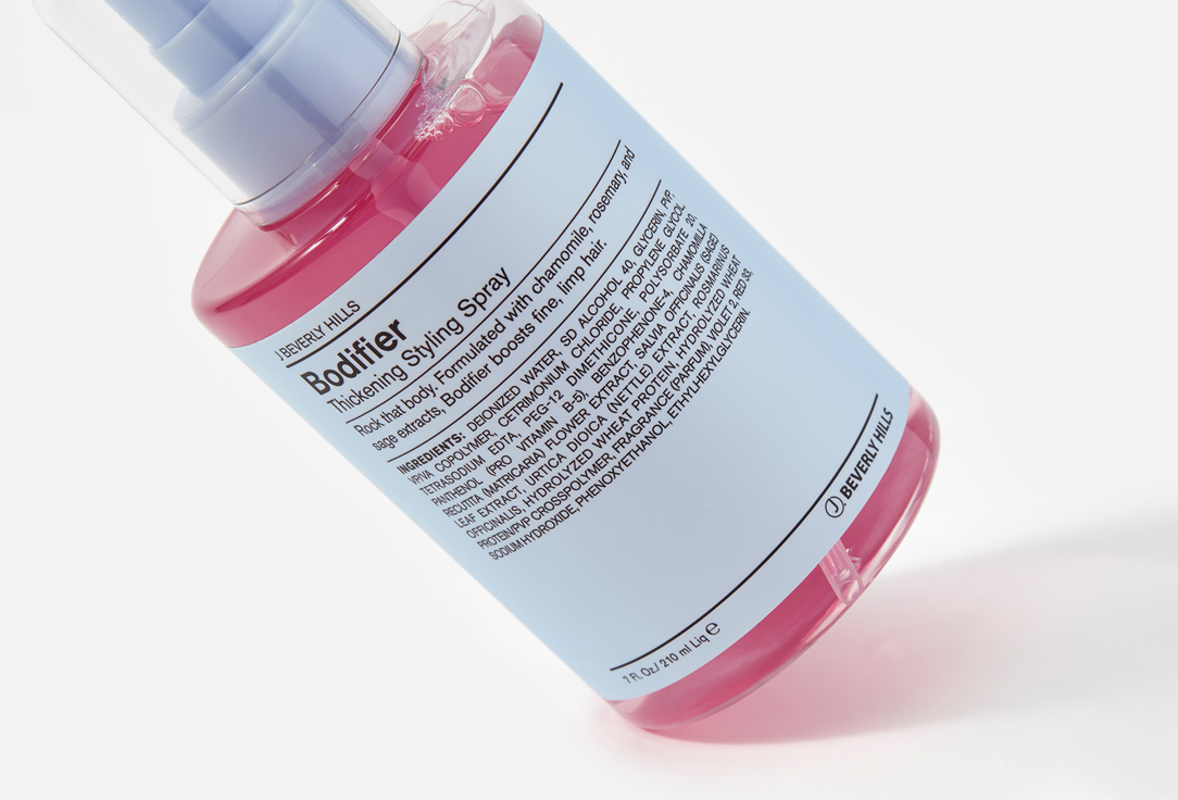 J BEVERLY HILLS Thickening styling spray Blue bodifier 210 ml J BEVERLY HILLS Thickening styling spray Blue bodifier