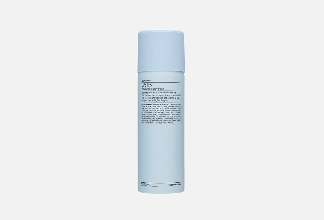J BEVERLY HILLS Volumizing spray foam Blue lift up 264 ml J BEVERLY HILLS Volumizing spray foam Blue lift up