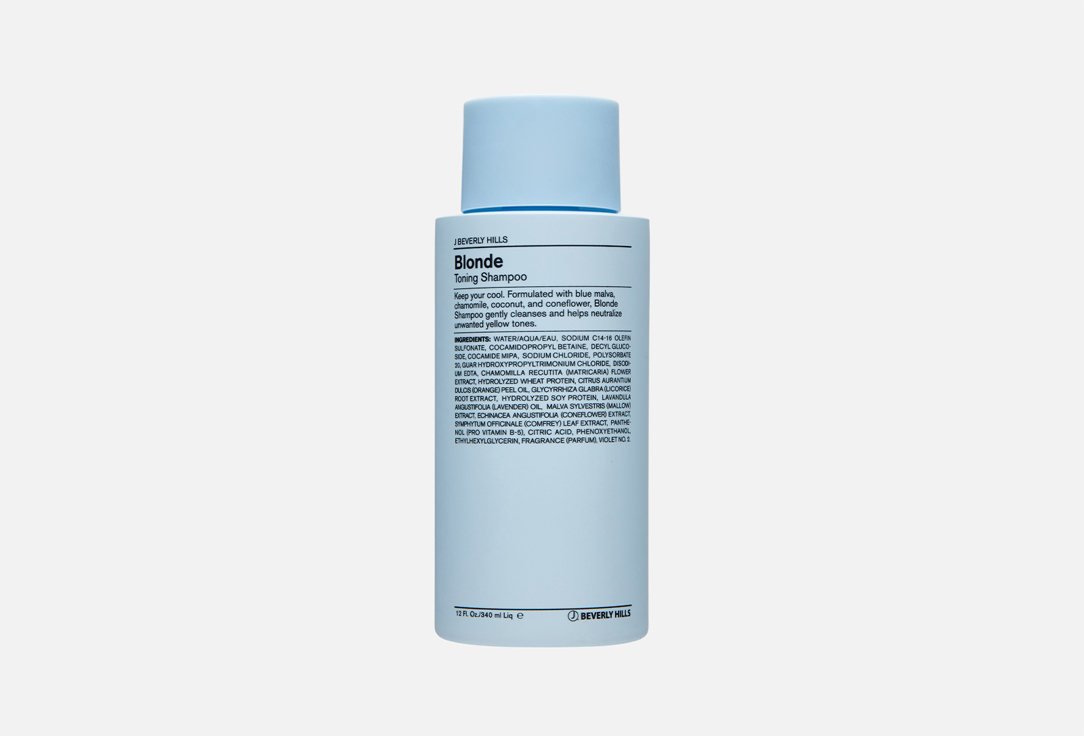 J BEVERLY HILLS Hair toning shampoo Blue blonde 340 ml J BEVERLY HILLS Hair toning shampoo Blue blonde