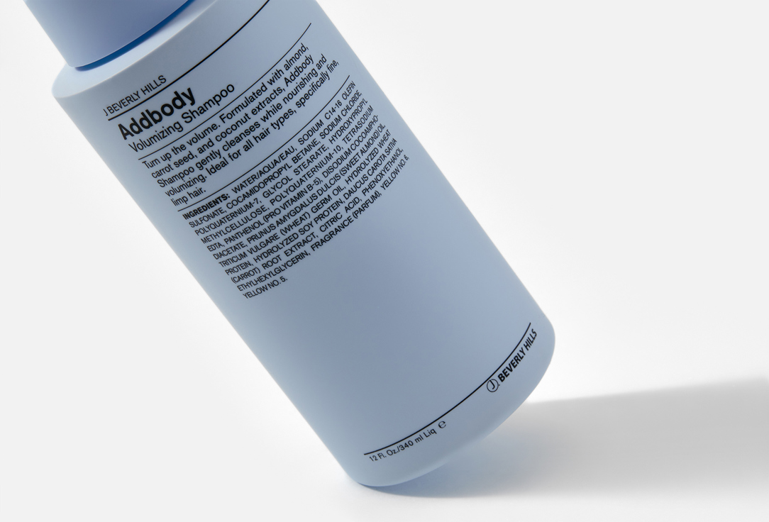 J BEVERLY HILLS Hair volumizing shampoo Blue addbody 340 ml J BEVERLY HILLS Hair volumizing shampoo Blue addbody