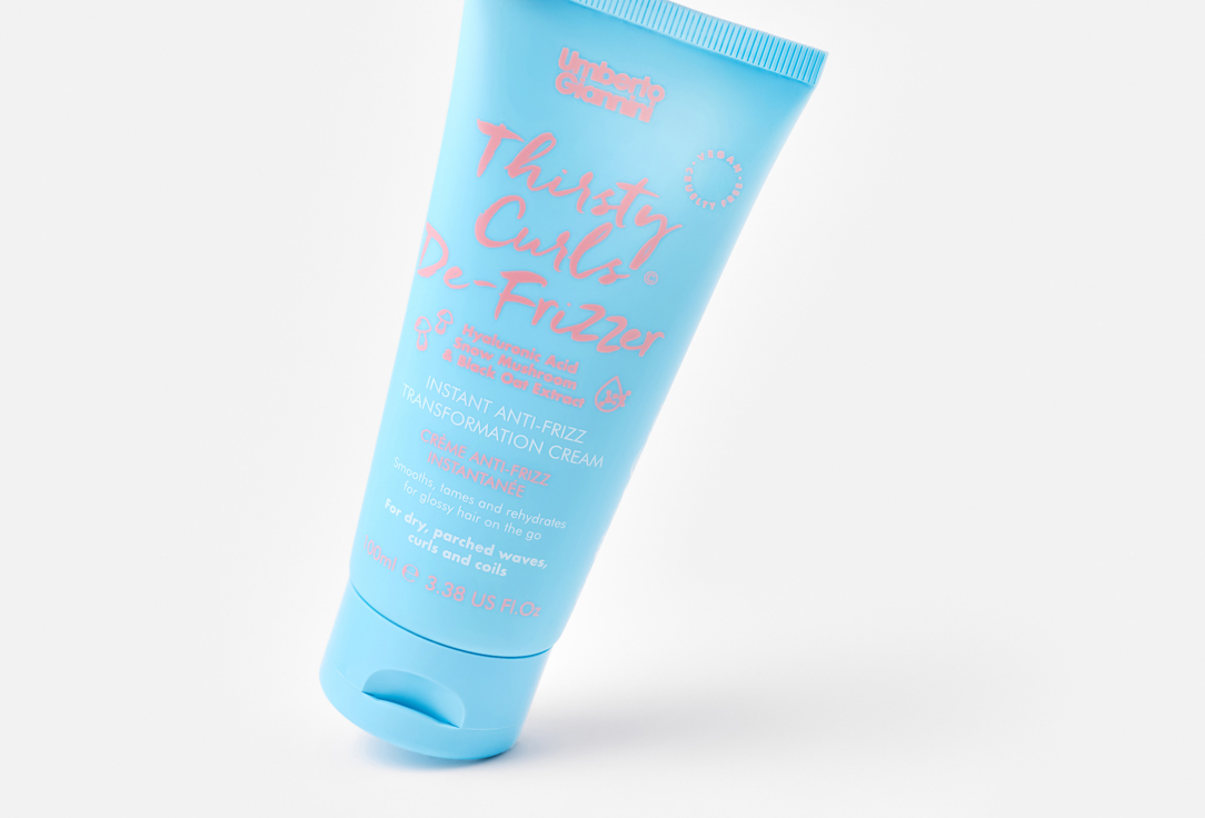 Umberto Giannini Anti-Frizz Transformation Cream Thirsty Curls De-Frizzer