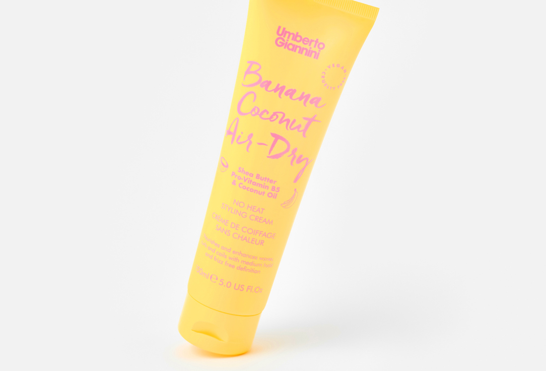 Umberto Giannini Styling Hair Cream Banana Coconut Air Dry