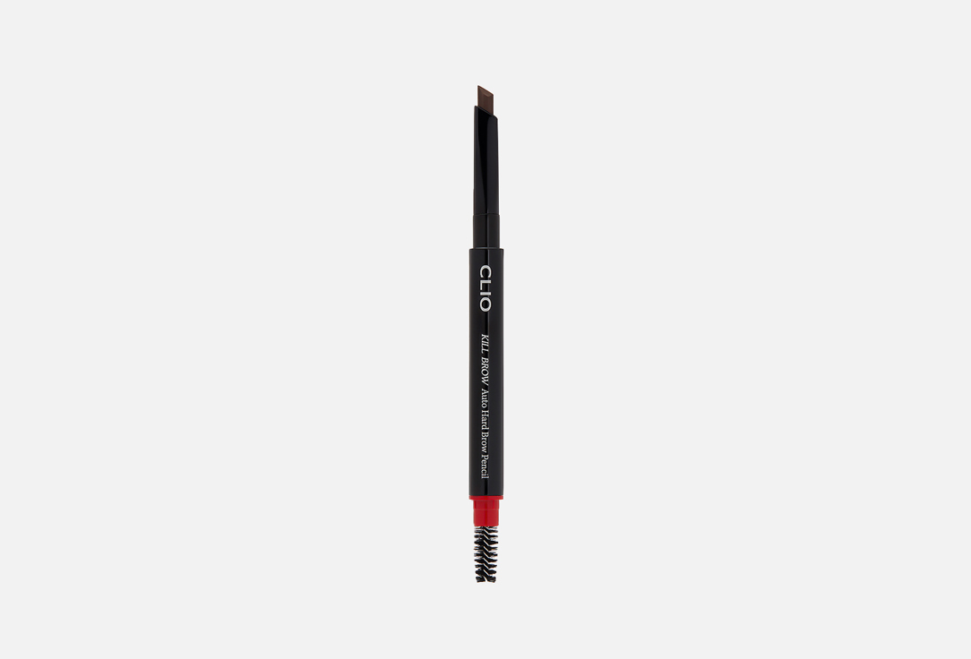 Clio Retractable Eyebrow Pencil Kill brow auto hard brow pencil 01, Natural brown 0.31 g Clio Retractable Eyebrow Pencil Kill brow auto hard brow pencil