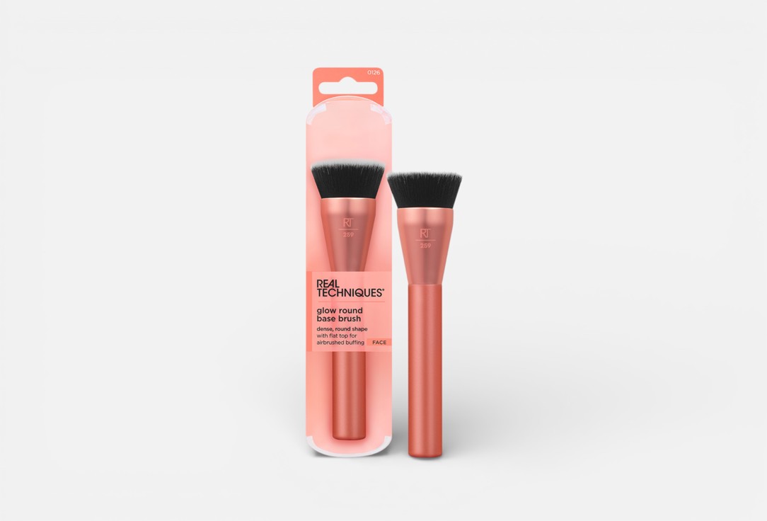 Real Techniques Foundation Brush Glow Round Base Brush 1 pcs Real Techniques Foundation Brush Glow Round Base Brush