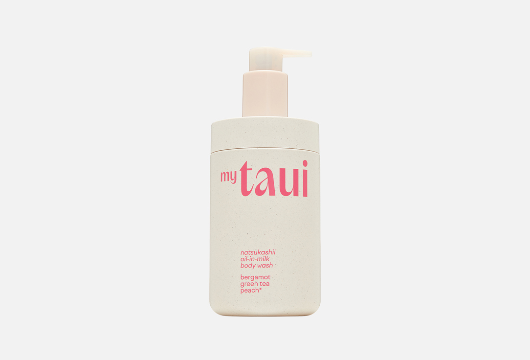 myTAUI Gentle moisturizing shower gel oil natsukashii oil-in-milk body wash