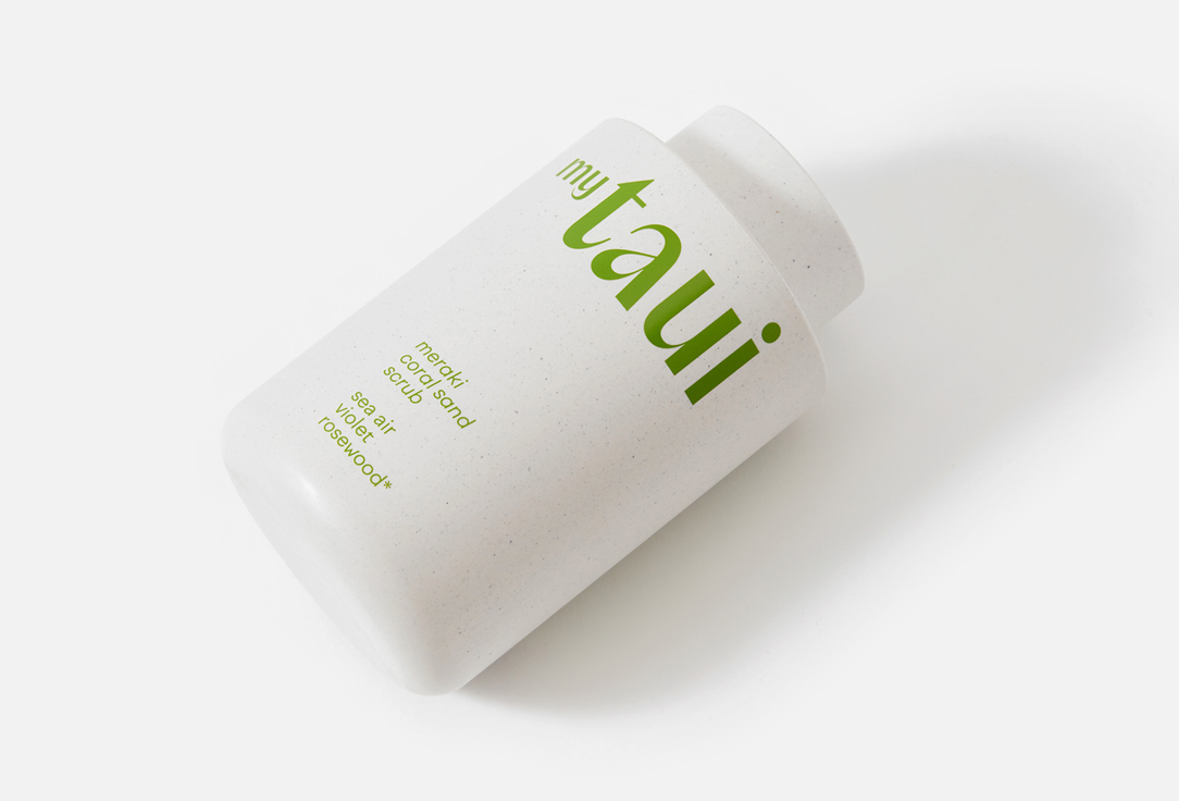 myTAUI White Sand Body Scrub Meraki Coral Sand Scrub