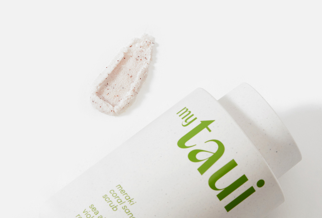 myTAUI White Sand Body Scrub Meraki Coral Sand Scrub