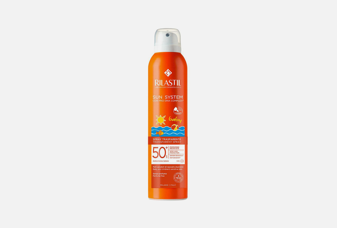 Rilastil Baby Sunscreen Spray SPF 50+ SUN SYSTEM