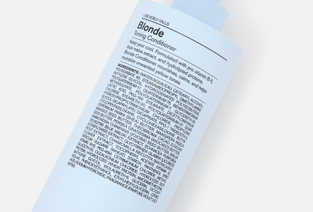 J BEVERLY HILLS Hair toning conditioner Blue blonde