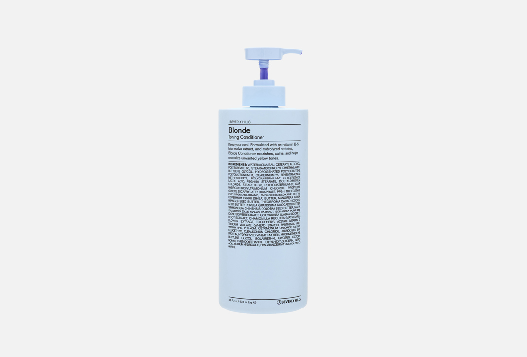 J BEVERLY HILLS Hair toning conditioner Blue blonde