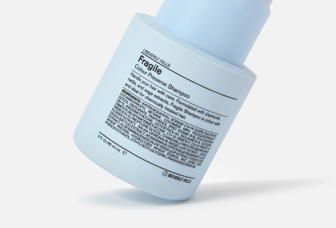 J BEVERLY HILLS Colour preserve hair shampoo Blue fragile 89 ml J BEVERLY HILLS Colour preserve hair shampoo Blue fragile