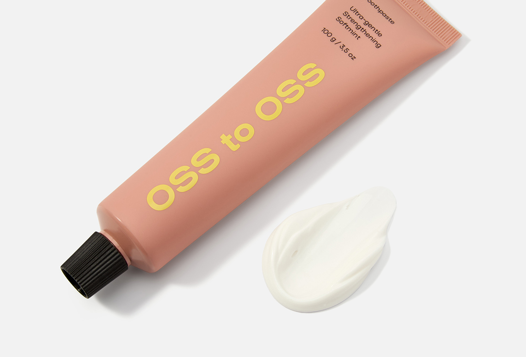 oss to oss Strengthening toothpaste for sensitive teeth Ultra-gentle