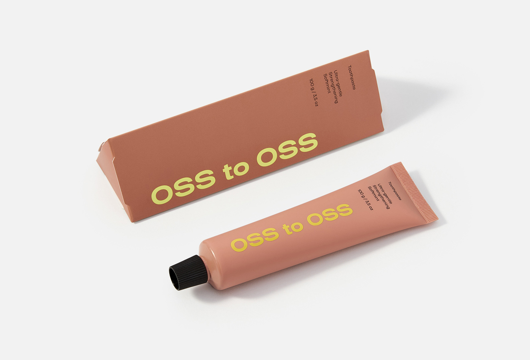 oss to oss Strengthening toothpaste for sensitive teeth Ultra-gentle