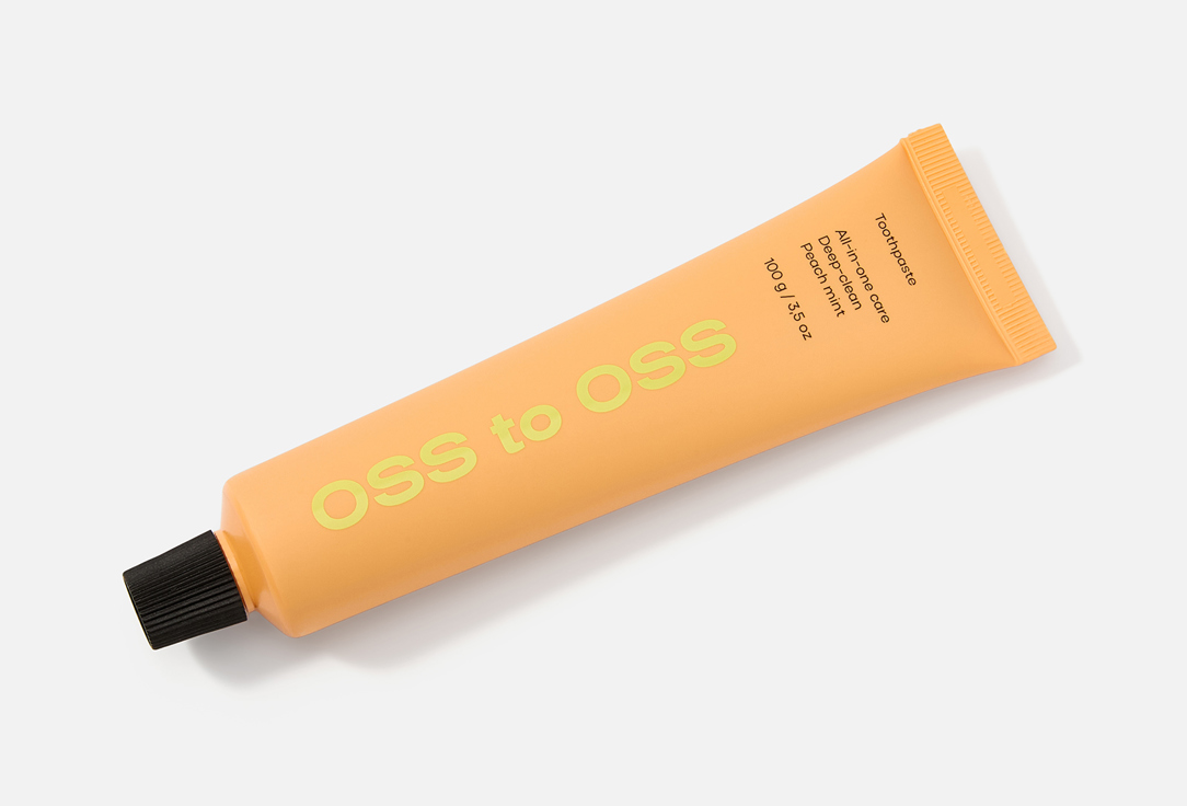 oss to oss Toothpaste for daily care Peach mint