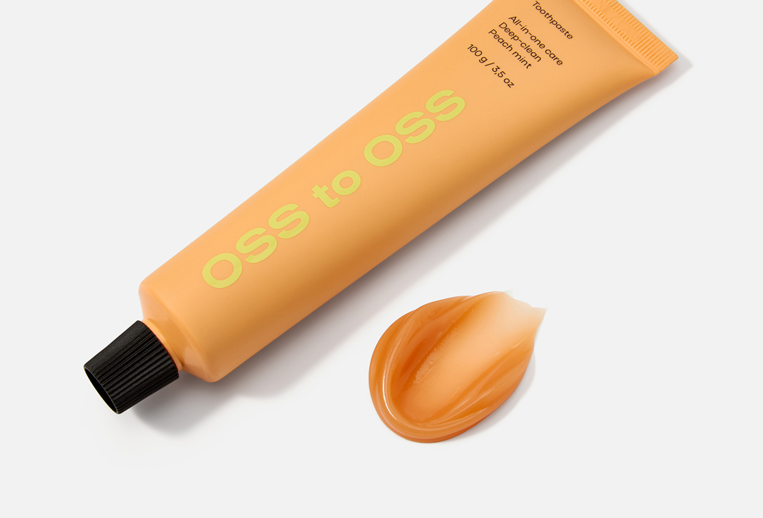 oss to oss Toothpaste for daily care Peach mint